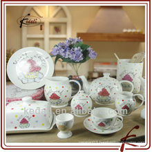 2013 new style ceramic tableware with dot design